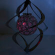 Lampa gradina solara suspendata Acamar, 1 LED multicolor