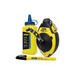 Stanley 0-47-681, set sfoara de trasare + creta albastra + marker, blister