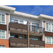 Paravan pentru balcon, terasa, gard 0,9x3 m, UV, 800 g / m2, bej