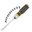 Stanley FMHT0-62690, surubelnita multibit cu clichet si 12 biti de prindere