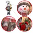 Decoratiune craciun baiat cu schiuri 50 cm