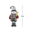 Decoratiune craciun baiat cu schiuri 50 cm