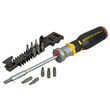 Stanley FMHT0-62689, surubelnita multibit cu clichet si 12 biti de prindere