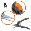 Foarfeca gradina varf ascutit 200mm, teflon, otel SK5