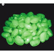 Set 100 bucati pietre de gradina fosforescente verzi