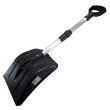 Lopata de zapada auto 31x34,5cm, coada aluminiu telescopica 70-84 cm