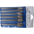 Set 6 burghie plate pentru lemn 10-25mm