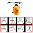 Pulverizator gradina cu presiune manual, curea pentru umar - 5 litri