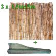 Set 2 trestii 1,5x5m +Plasa umbrire 90g/mp 1,5x10m