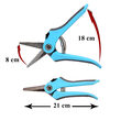 Foarfeca gradina varf acutit 210mm