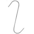Carlige pentru sunca, afumat, inox, max 15 kg, set 15 buc, 9x15 cm, Isotrade