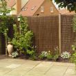 Gard gradina/paravan din rachita naturala, 5x2 m