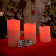 Set 3 Lumanari cu led si telecomanda