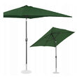 Umbrela de gradina/terasa, cu inclinatie, verde, 300 cm