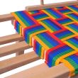 Sanie lemn cu spatar 87x34x38 cm