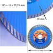Disc diamantat turbo wave 115 mm