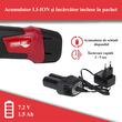 Foarfeca electrica de gradina, cu acumulator 1.5 Ah, incarcator 7.2 V, maner telescopic, Strend Pro