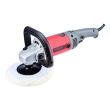 Polizor unghiular pentru polisat cu turatie reglabila, 180 mm, 1400 W, WORCRAFT