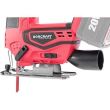 Fierastrau pendular fara fir WORCRAFT CJS-S20Li 20V 4Ah, fara acumulator