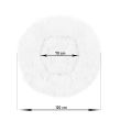 Culcus moale, pentru caine/pisica, gri, 120 cm, Springos