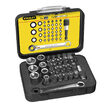 Stanley 1-13-907, trusa cu set de 40 de varfuri de insurubat 1/4