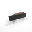 Gletiera policarbonat, venetiana, trapezoidala, 24x13x10 cm x 1 mm, maner pluta, Olejnik