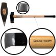 Topor despicat coada lemn Hickory 3 kg