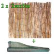 Set 2 trestii 2x5m +Plasa umbrire 90g/mp 2x10m