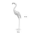 Decoratiune metalica pentru gradina, flamingo 24x14x65 cm