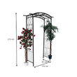 Arcada metalica, pergola pentru gradina 105x46x215 cm