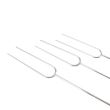 Set 3 ustensile pentru gratar, furculite lungi, maner lemn, 48 cm, Perfect Home 