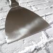 Spaclu inox monobloc, maner metalic, 75 mm, Olejnik