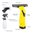 Curatitor de geam electric cu acumulator 200 mAh, 280 ml, laveta absorbanta (140713)