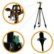 Aspersor pulsatoriu zincat cu trepied telescopic 550-905 mm