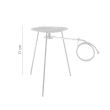 Disc pentru gratar, cu arzator, otel, 49 cm, Perfect Home