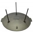 Disc pentru gratar din fonta, 45 cm, PERFECT HOME