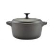 Oala de fonta cu capac, 3.7 L, Perfect Home 