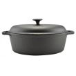 Oala de fonta cu capac, 7.5 L, Perfect Home 