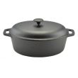 Oala de fonta cu capac, 7.5 L, Perfect Home 