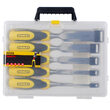 Stanley 2-16-885, set de 5 dalti dynagrip pentru lemn,  6/12/18/25/32 mm