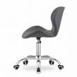Scaun de birou, Artool, Avola, rotativ, piele ecologica, gri, 47.5x55.5x84.5 cm
