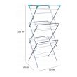 Uscator rufe 135x60x60 cm, 14 m CAMILLA
