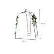 Arcada metalica, pergola pentru gradina 180x39x240 cm