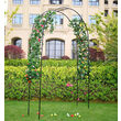 Arcada metalica, pergola gradina 240x37x140x1.2 cm