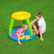 Piscina gonflabila pentru copii, rotunda, cu acoperis, albastru, 94x89x79 cm, Bestway Fruit 