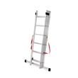 Scara aluminiu, Master, 3 tronsoane, 6 trepte, max 150 kg, 1.69-3.45 m