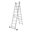 Scara aluminiu, Master, 2 tronsoane, 9 trepte, max 150 kg, 2.58-4.27 m