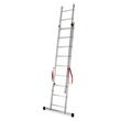 Scara aluminiu, Master, 2 tronsoane, 9 trepte, max 150 kg, 2.58-4.27 m