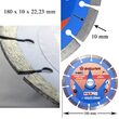 Disc diamantat taiere uscata 180 mm