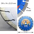 Disc diamantat taiere uscata 230 mm